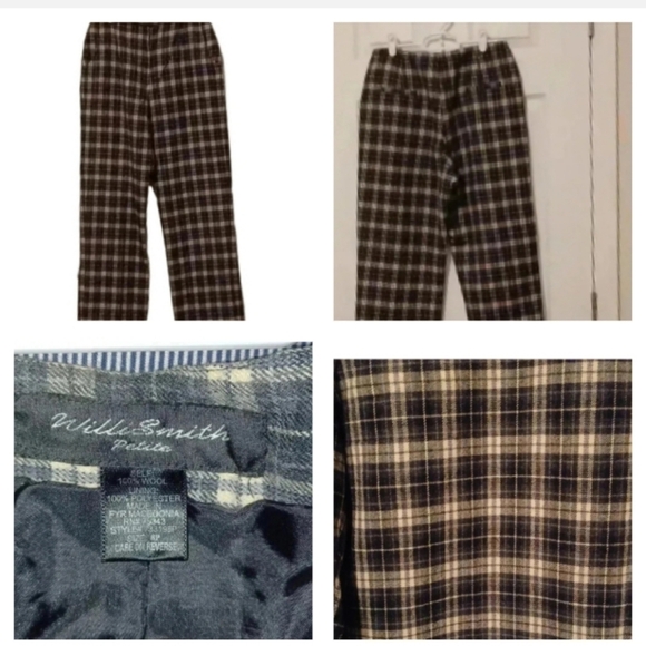 🍭🌹HOST PICK🤩 Wool plaid pants - Picture 1 of 9